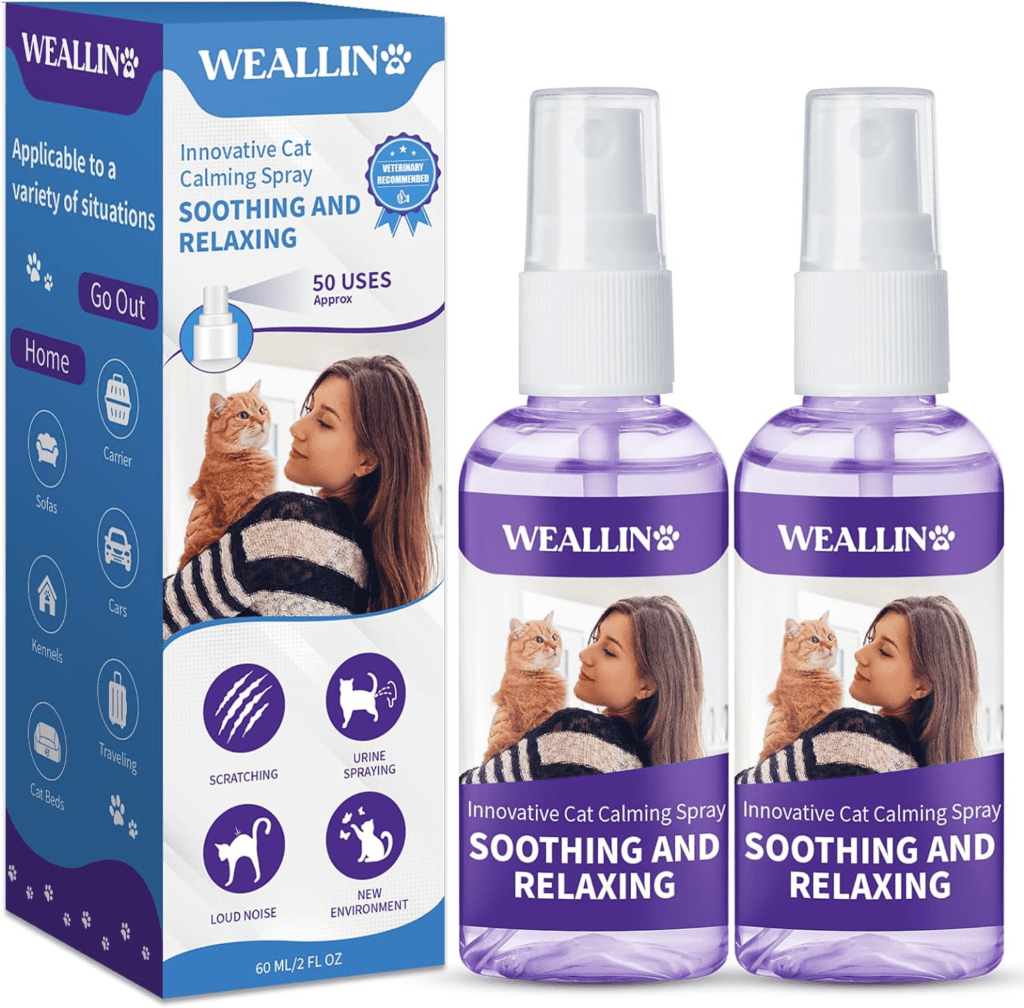 WEALLIN Spray calmante para gatos