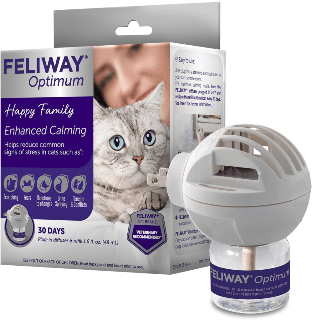 FELIWAY Optimum Cat - Difusor de feromonas calmante 